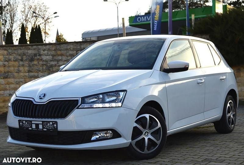 Culoarealb Second-hand 2019 Skoda Fabia Hatchback | 7.499 EUR (Preț bun) - Imagine 1/4