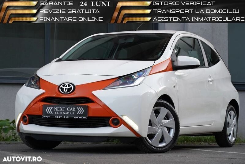 Alb Utilizat 2018 Toyota Aygo Hatchback | 8.435 EUR (Preț OK) - Imagine 1/4