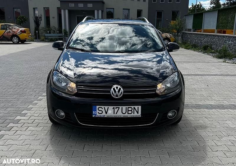 Culoarenegru Utilizat 2010 VW Golf VI Comfortline Break | 4.300 EUR (Preț OK) - Imagine 1/4