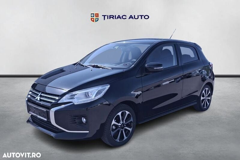 Negru Nouă 2024 Mitsubishi Space Star Intense+ Hatchback | 14.702 EUR - Imagine 1/4