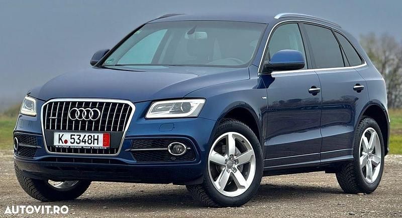 Culoarealbastru Utilizat 2014 Audi Q5 S-Line SUV | 15.690 EUR (Preț OK) - Imagine 1/4