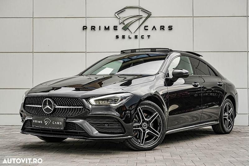 Negru Utilizat 2021 Mercedes CLA250e AMG line Berlinǎ | 27.960 EUR - Imagine 1/4