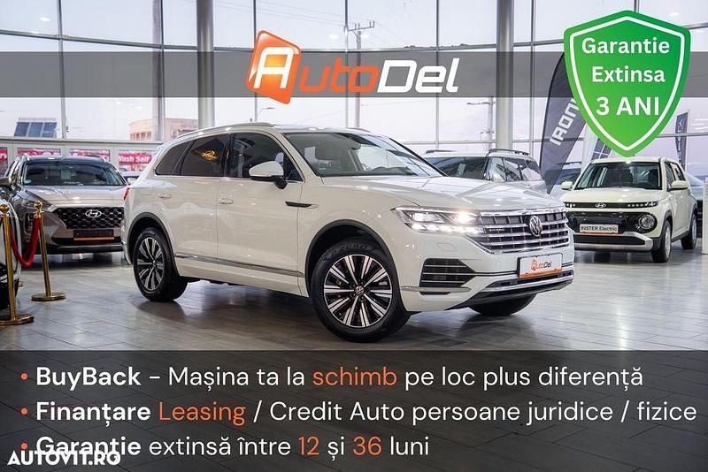 Culoarealb Utilizat 2021 VW Touareg Elegance SUV | 48.989 EUR (Preț OK) - Imagine 1/4