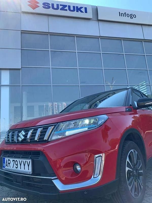 Rosu Utilizat 2022 Suzuki Vitara SUV | 18.900 EUR (Preț OK) - Imagine 1/4