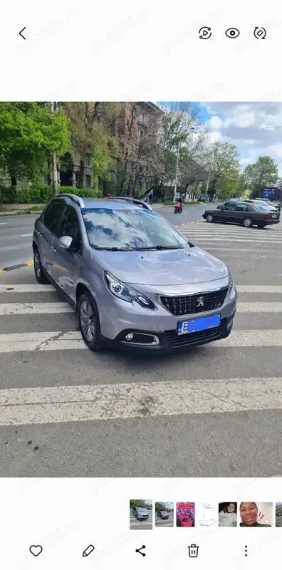 Gri Utilizat 2019 Peugeot 2008 SUV | 10.700 EUR (Preț bun) - Imagine 1/4