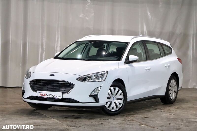 Alb Utilizat 2019 Ford Focus Titanium Break | 10.999 EUR (Puțin scump) - Imagine 1/4