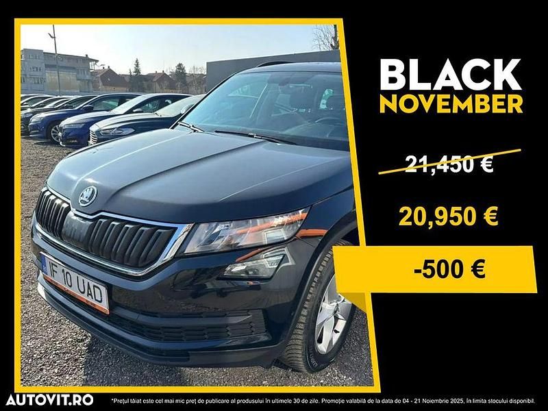 Negru Utilizat 2019 Skoda Kodiaq Ambition SUV | 20.950 EUR (Preț OK) - Imagine 1/4