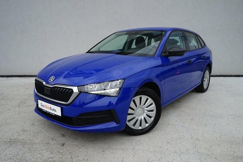 Albastru mediu normal Utilizat 2021 Skoda Scala Active Hatchback | 11.690 EUR (Preț bun) - Imagine 1/4