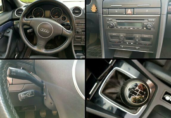 Second-hand Audi A4 Cabriolet S-Line 163 CP (119 kW) 2005 Gri Cabrio