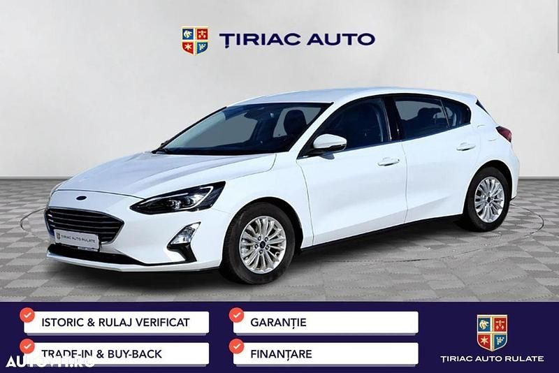 Culoarealb Utilizat 2020 Ford Focus Titanium Hatchback | 11.990 EUR (Preț OK) - Imagine 1/4