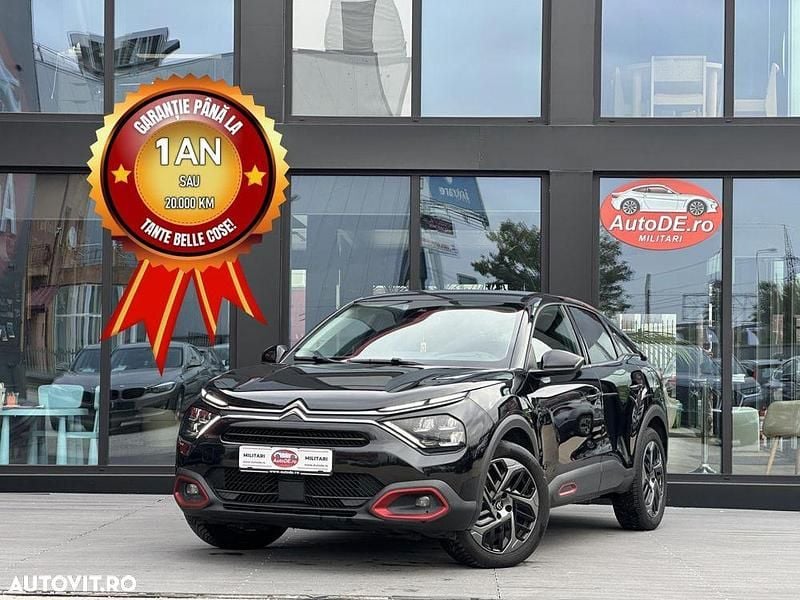 Culoarenegru Utilizat 2022 Citroën C4 Hatchback | 14.490 EUR (Preț bun) - Imagine 1/4