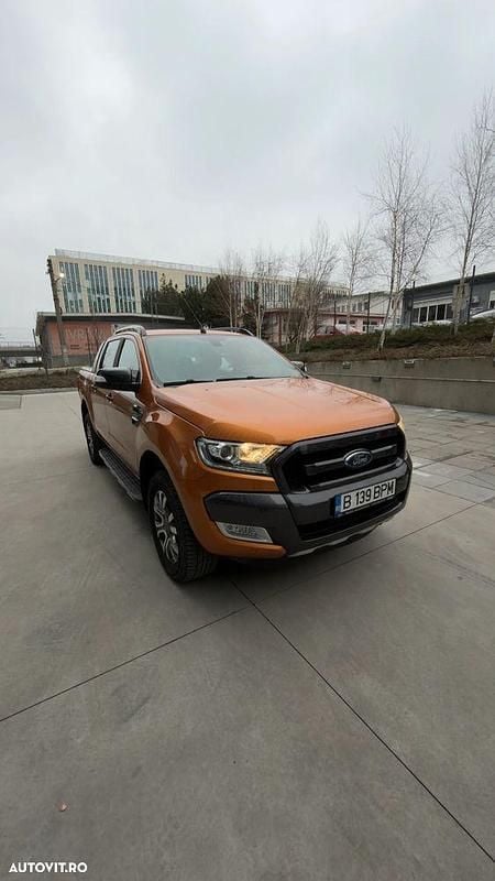 Second-hand Ford Ranger Wildtrack 200 CP (147 kW) 2019 Culoareportocaliu Pickup