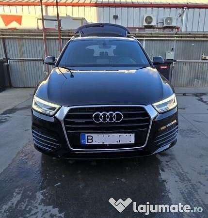 Negru Utilizat 2016 Audi Q3 S-Line SUV | 18.500 EUR (Puțin scump) - Imagine 1/4
