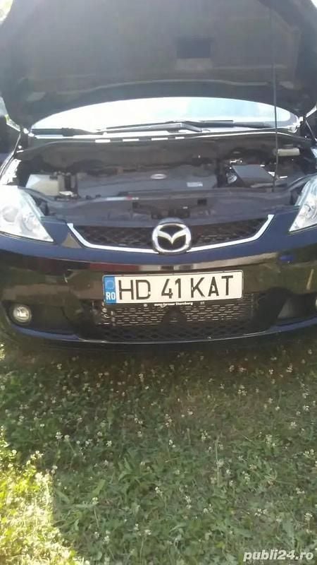 Negru Utilizat 2008 Mazda 5 Monovolum | 1.500 EUR (Preț bun) - Imagine 1/4