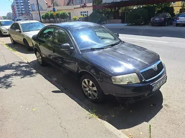 Negru Utilizat 2008 Skoda Superb Berlinǎ | 2.590 EUR - Imagine 1/4