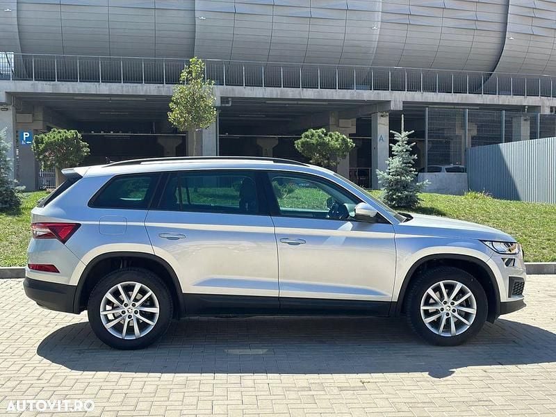 Second-hand Skoda Kodiaq Clever 150 CP (110 kW) 2022 Culoareargint SUV