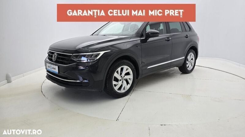 Gri Utilizat 2021 VW Tiguan Comfortline SUV | 23.950 EUR (Preț bun) - Imagine 1/3