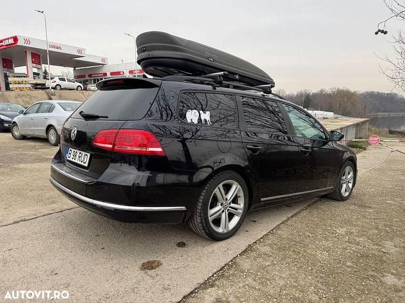 Second-hand VW Passat R-line 140 CP (102 kW) 2013 Culoarenegru Break
