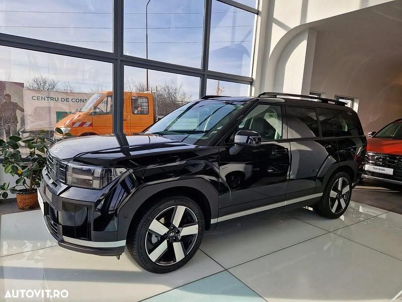Negru Nouă 2025 Hyundai Santa Fe SUV | 49.900 EUR (Super Preț) - Imagine 1/4