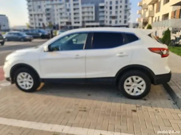 Second-hand Nissan Qashqai 85 CP (62 kW) 2017 Alb SUV