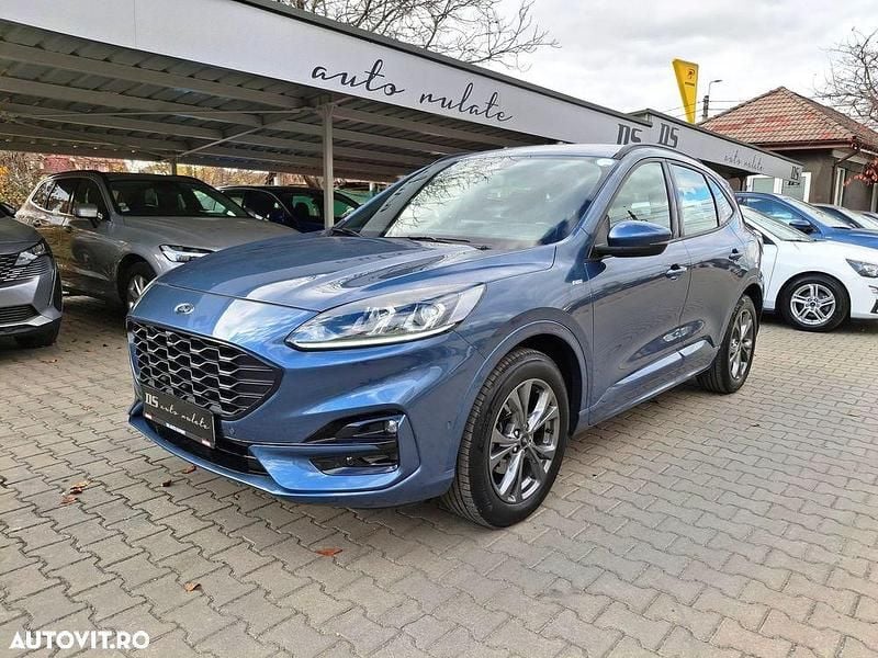 Culoarealbastru Utilizat 2020 Ford Kuga ST-Line SUV | 18.990 EUR (Puțin scump) - Imagine 1/4