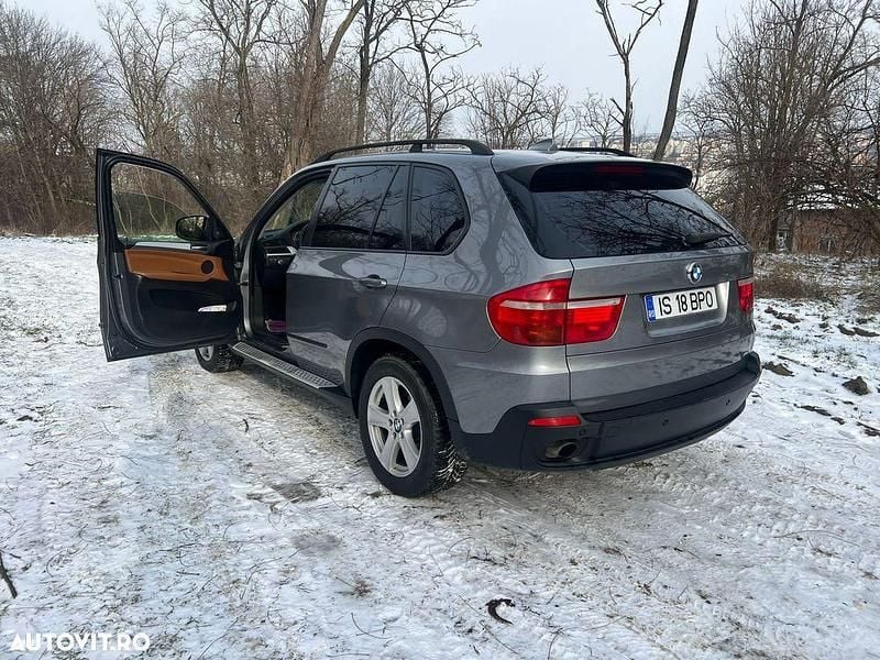 Second-hand BMW X5 285 CP (209 kW) 2008 Culoareargint SUV
