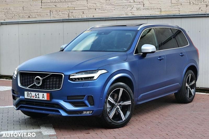 Culoarealbastru Utilizat 2017 Volvo XC90 R-Design SUV | 24.990 EUR (Preț OK) - Imagine 1/4