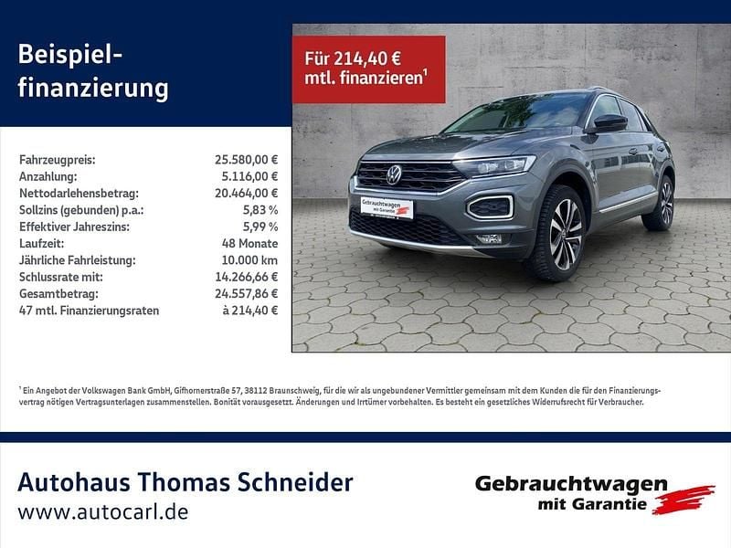 Utilizat 2021 VW T-Roc United SUV | 28.052 EUR - Imagine 1/1