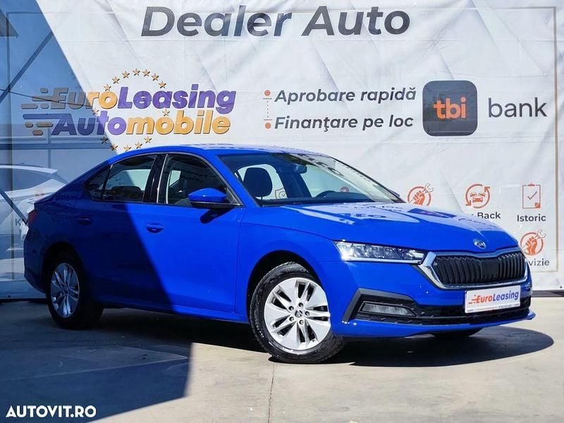 Second-hand Skoda Octavia Ambition 115 CP (84 kW) 2020 Albastru Berlinǎ