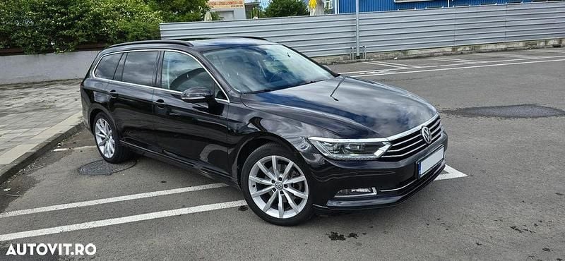 Negru Utilizat 2019 VW Passat Highline Break | 15.500 EUR (Preț OK) - Imagine 1/4