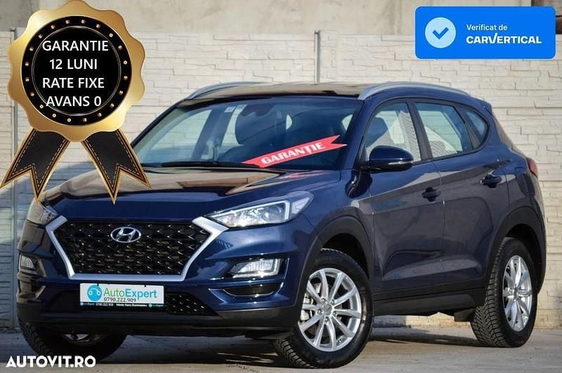 Culoarealbastru Utilizat 2019 Hyundai Tucson Advantage SUV | 16.480 EUR (Preț bun) - Imagine 1/4
