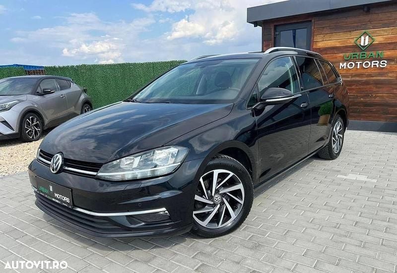 Negru Utilizat 2018 VW Golf VII Sound Break | 10.990 EUR (Preț OK) - Imagine 1/4