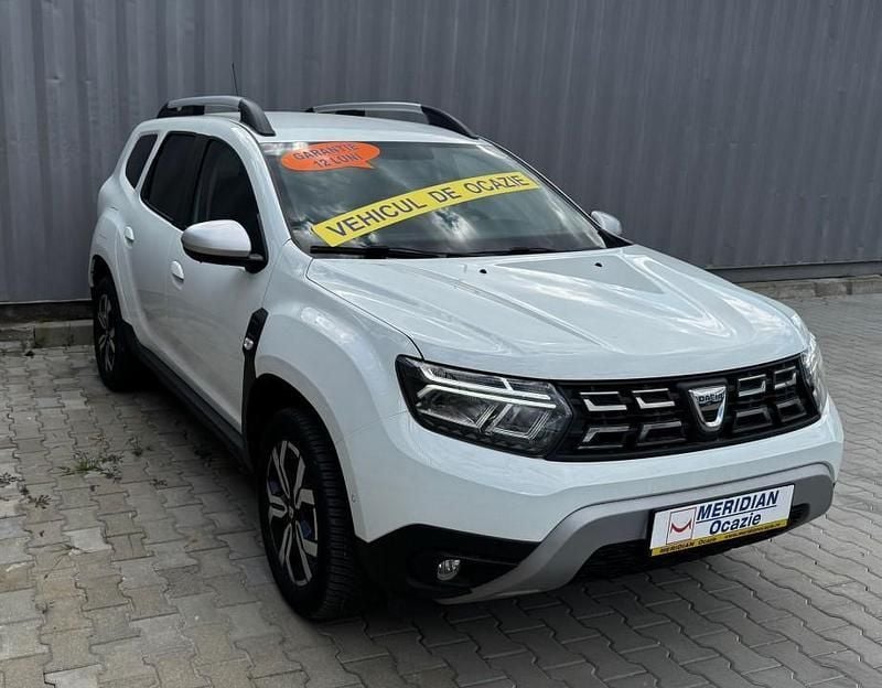 Alb Utilizat 2022 Dacia Duster Comfort Plus SUV | 18.900 EUR (Puțin scump) - Imagine 1/4