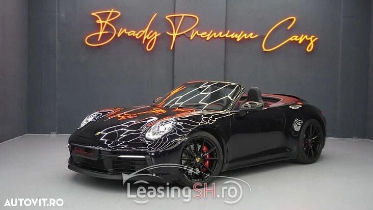 Negru Utilizat 2021 Porsche 911 Carrera S Cabriolet Cabrio | 140.899 EUR - Imagine 1/4