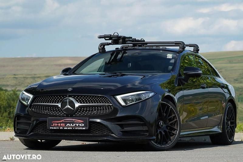 Culoarenegru Utilizat 2018 Mercedes CLS350 AMG line Berlinǎ | 32.999 EUR (Super Preț) - Imagine 1/4