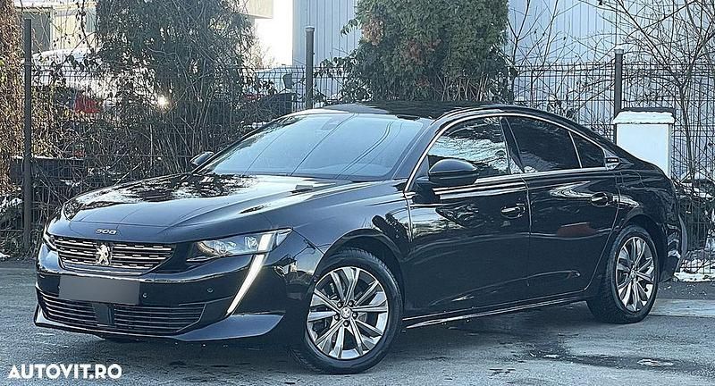 Negru Utilizat 2020 Peugeot 508 GT Berlinǎ | 16.300 EUR (Preț bun) - Imagine 1/4