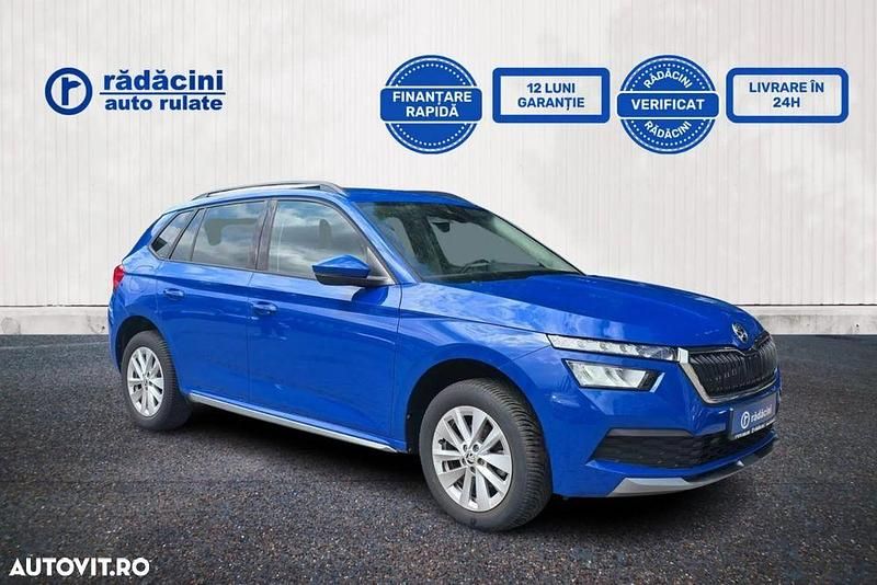 Albastru Utilizat 2022 Skoda Kamiq Style SUV | 17.950 EUR (Preț OK) - Imagine 1/3