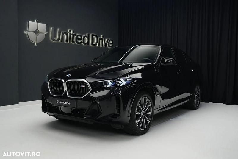 Culoarenegru Utilizat 2024 BMW X6 M M Sport SUV | 95.999 EUR (Preț bun) - Imagine 1/4