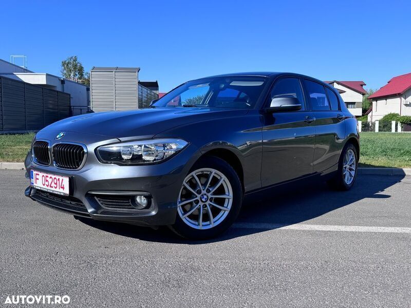 Gri Utilizat 2015 BMW 116 Hatchback | 7.800 EUR - Imagine 1/4