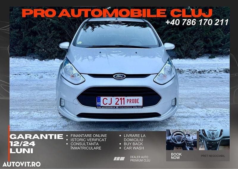 Second-hand Ford B-MAX Trend 95 CP (69 kW) 2015 Culoareargint Monovolum