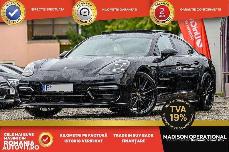 Culoarenegru Utilizat 2017 Porsche Panamera S E-Hybrid Berlinǎ | 46.999 EUR - Imagine 1/4