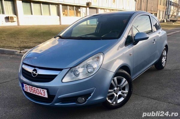 Second-hand Opel Corsa 90 CP (66 kW) 2009 Albastru Coupe