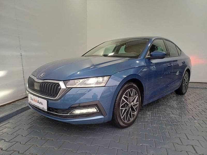 Second-hand Skoda Octavia Style 150 CP (110 kW) 2021 Albastru mediu  normal