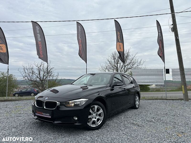Negru Utilizat 2013 BMW 320 Sport Line Break | 9.350 EUR (Preț OK) - Imagine 1/4