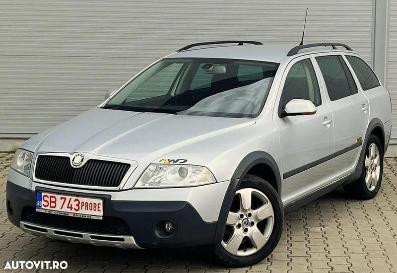 Culoaregri Utilizat 2008 Skoda Octavia Scout 4x4 Break | 3.999 EUR (Preț OK) - Imagine 1/4