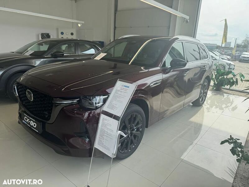 Rosu Nouă 2024 Mazda CX-80 Homura-Line SUV | 55.550 EUR - Imagine 1/4