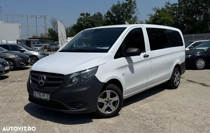 Alb Utilizat 2016 Mercedes Vito Monovolum | 13.590 EUR (Super Preț) - Imagine 1/4