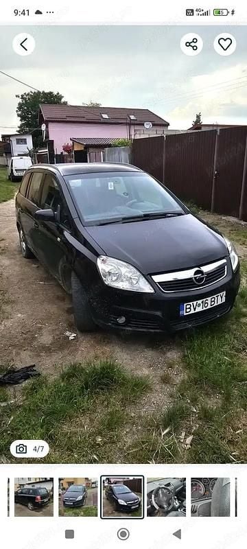 Negru Second-hand 2007 Opel Zafira Monovolum | 2.500 EUR (Preț OK) - Imagine 1/4