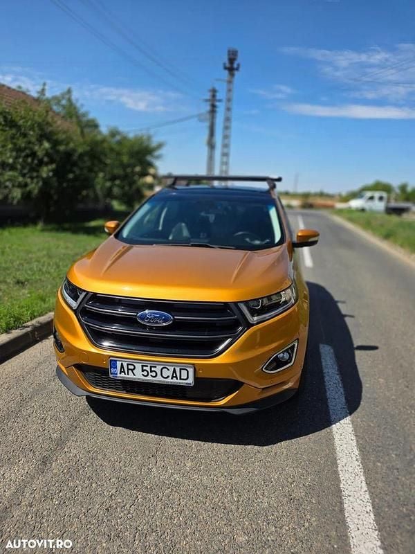 Portocaliu Utilizat 2016 Ford Edge Sport SUV | 18.500 EUR (Preț OK) - Imagine 1/4