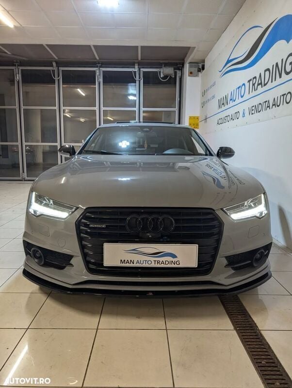 Gri Utilizat 2016 Audi A7 Competition Hatchback | 30.700 EUR - Imagine 1/4